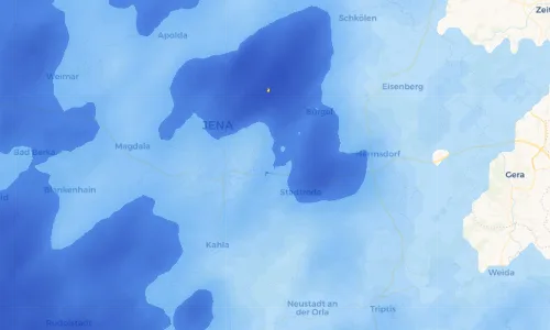 Regenradar Vorschaubild - Aktuelle Niederschläge in Gröben und Umgebung