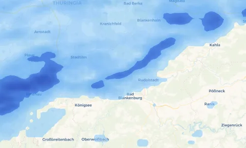 Regenradar Vorschaubild - Aktuelle Niederschläge in Groschwitz und Umgebung