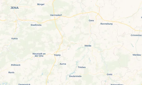 Regenradar Vorschaubild - Aktuelle Niederschläge in Großebersdorf und Umgebung
