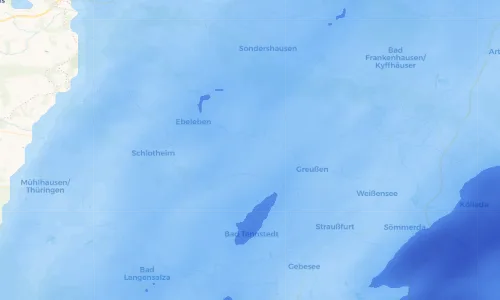 Regenradar Vorschaubild - Aktuelle Niederschläge in Großenehrich und Umgebung