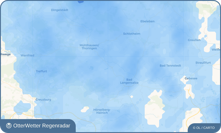 OtterWetter Regenradar-Widget Großengottern