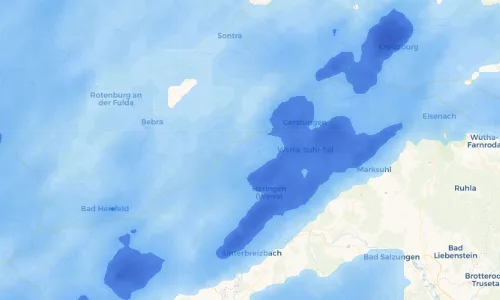 Regenradar Vorschaubild - Aktuelle Niederschläge in Großensee und Umgebung