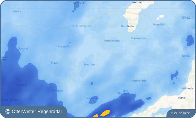 Widget-Vorschau für Großhettstedt Wetter-Widget-Vorschau mit Vorhersagedaten für Großhettstedt