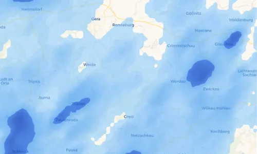Regenradar Vorschaubild - Aktuelle Niederschläge in Großkundorf und Umgebung