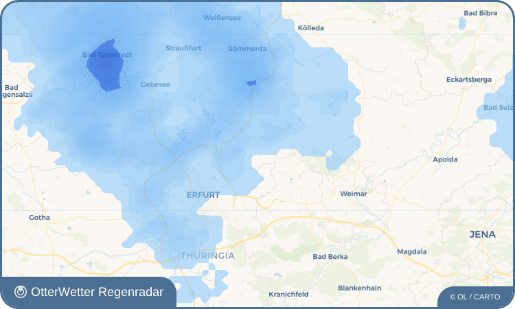 OtterWetter Regenradar-Widget Großmölsen
