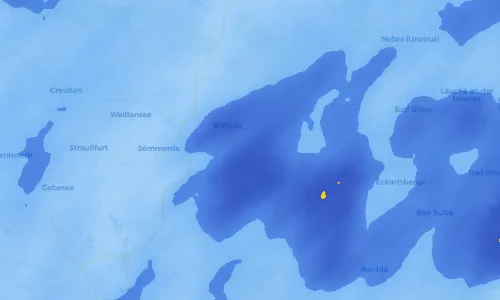 Regenradar Vorschaubild - Aktuelle Niederschläge in Großneuhausen und Umgebung