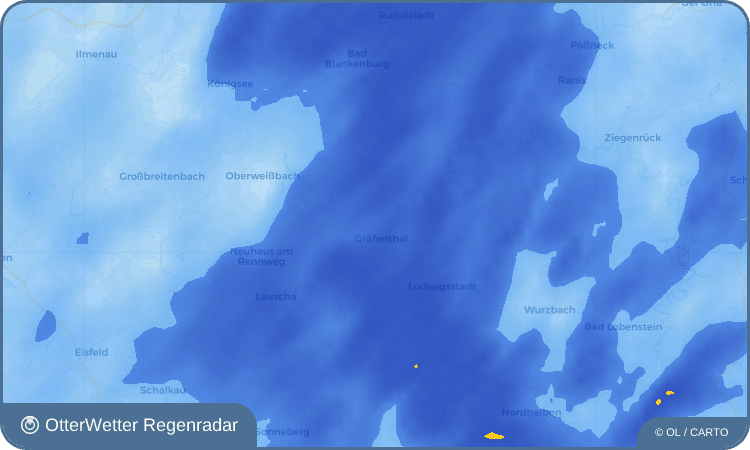 Widget-Vorschau für Großneundorf Wetter-Widget-Vorschau mit Vorhersagedaten für Großneundorf