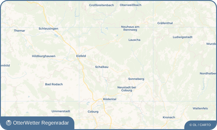 OtterWetter Regenradar-Widget Grümpen