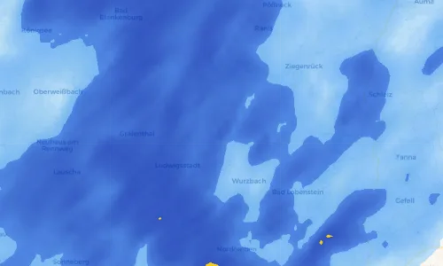 Regenradar Vorschaubild - Aktuelle Niederschläge in Grünau und Umgebung