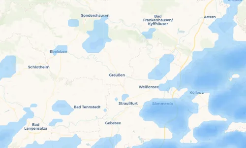 Regenradar Vorschaubild - Aktuelle Niederschläge in Grüningen und Umgebung