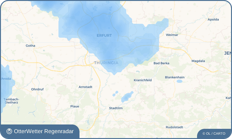 OtterWetter Regenradar-Widget Gügleben