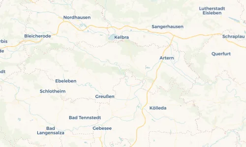 Regenradar Vorschaubild - Aktuelle Niederschläge in Günserode und Umgebung