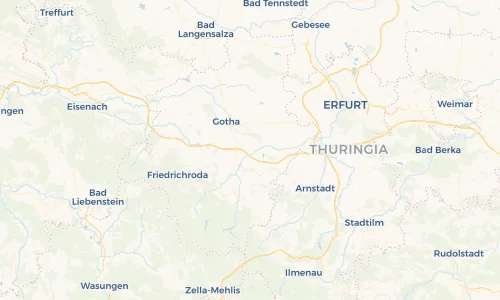 Regenradar Vorschaubild - Aktuelle Niederschläge in Günthersleben und Umgebung