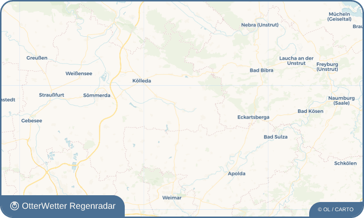 Wetter-Widget-Vorschau mit Vorhersagedaten für Guthmannshausen