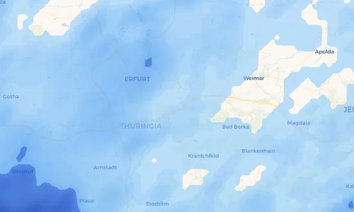 Regenradar Vorschaubild - Aktuelle Niederschläge in Haarberg und Umgebung