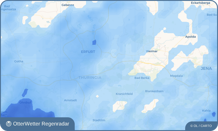 OtterWetter Regenradar-Widget Haarberg