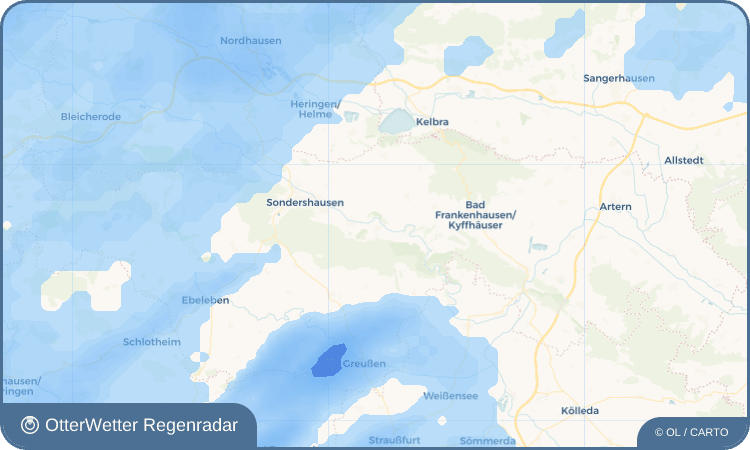 Widget-Vorschau für Hachelbich Wetter-Widget-Vorschau mit Vorhersagedaten für Hachelbich