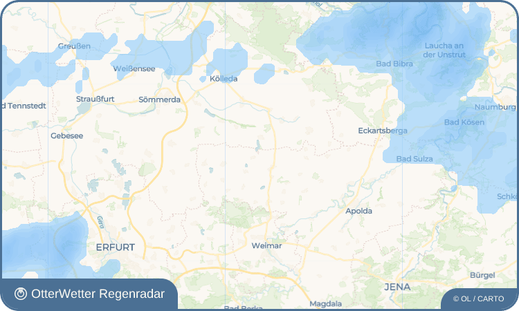 OtterWetter Regenradar-Widget Haindorf