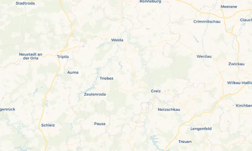 Regenradar Vorschaubild - Aktuelle Niederschläge in Hainsberg und Umgebung