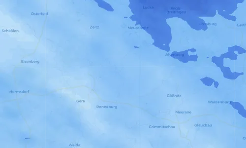 Regenradar-Vorschau: aktuelle Niederschläge in Hartha und Umgebung