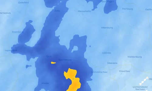 Regenradar Vorschaubild - Aktuelle Niederschläge in Hartroda und Umgebung