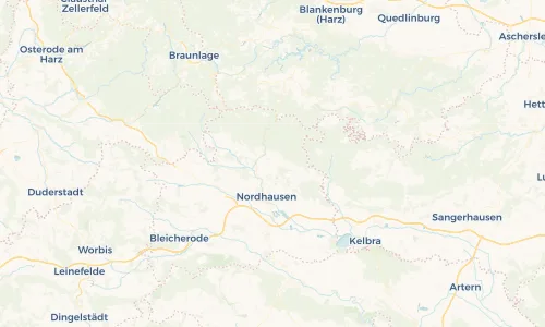 Regenradar Vorschaubild - Aktuelle Niederschläge in Harzungen und Umgebung