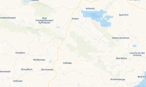 Regenradar Vorschaubild - Aktuelle Niederschläge in Hauteroda und Umgebung