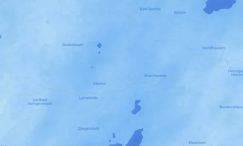 Regenradar Vorschaubild - Aktuelle Niederschläge in Haynrode und Umgebung