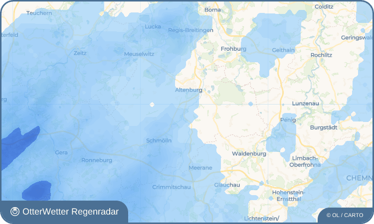 OtterWetter Regenradar-Widget Heiligenleichnam