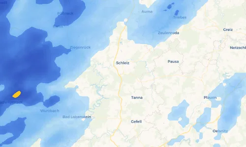 Regenradar Vorschaubild - Aktuelle Niederschläge in Heinrichsruh und Umgebung