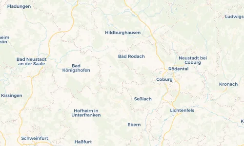 Regenradar Vorschaubild - Aktuelle Niederschläge in Heldburg und Umgebung