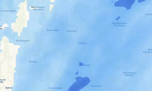 Regenradar Vorschaubild - Aktuelle Niederschläge in Heldra und Umgebung