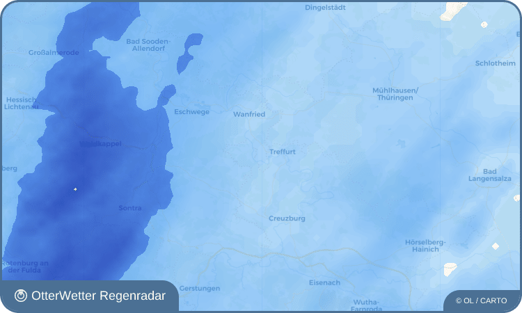 OtterWetter Regenradar-Widget Heldra