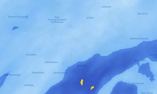 Regenradar Vorschaubild - Aktuelle Niederschläge in Hemleben und Umgebung