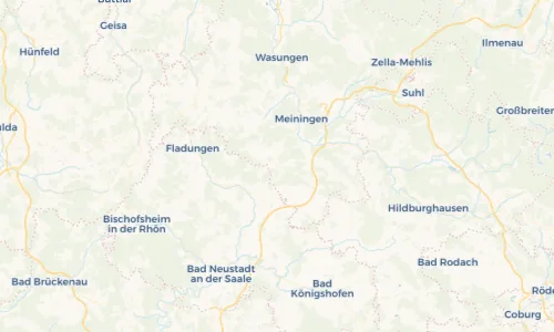 Regenradar Vorschaubild - Aktuelle Niederschläge in Henneberg und Umgebung