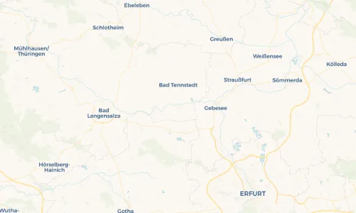 Regenradar Vorschaubild - Aktuelle Niederschläge in Herbsleben und Umgebung