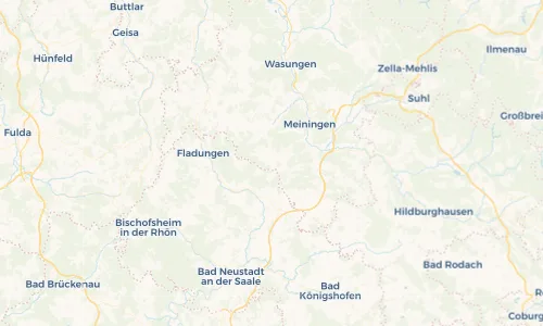 Regenradar Vorschaubild - Aktuelle Niederschläge in Hermannsfeld und Umgebung