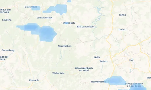 Regenradar Vorschaubild - Aktuelle Niederschläge in Hermesgrün und Umgebung