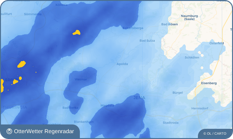 OtterWetter Regenradar-Widget Herressen-Sulzbach