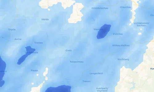 Regenradar Vorschaubild - Aktuelle Niederschläge in Herrmannsgrün und Umgebung