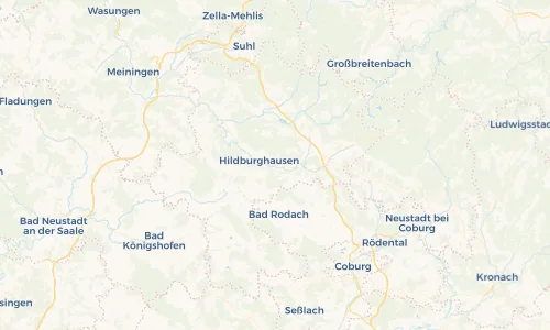 Regenradar Vorschaubild - Aktuelle Niederschläge in Heßberg und Umgebung