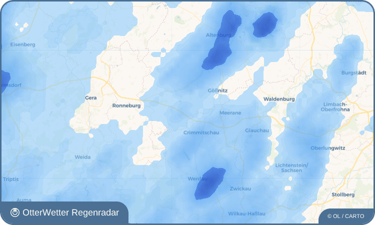 OtterWetter Regenradar-Widget Heyersdorf