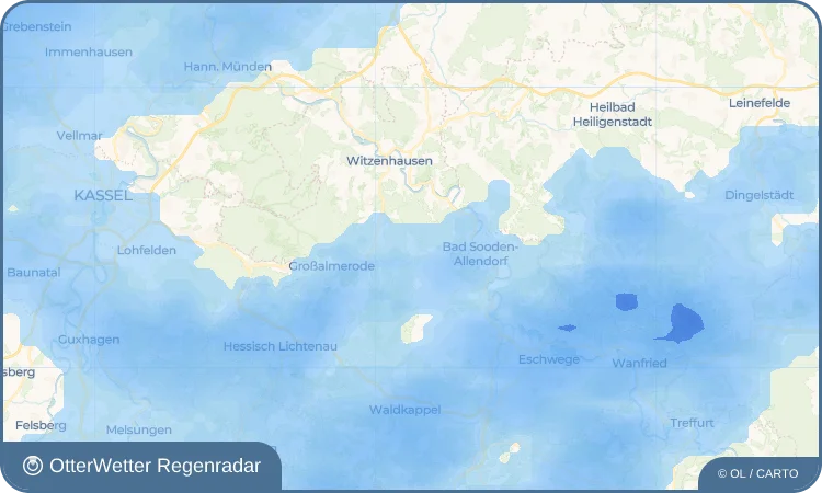 Widget-Vorschau für Hilgershausen Wetter-Widget-Vorschau mit Vorhersagedaten für Hilgershausen