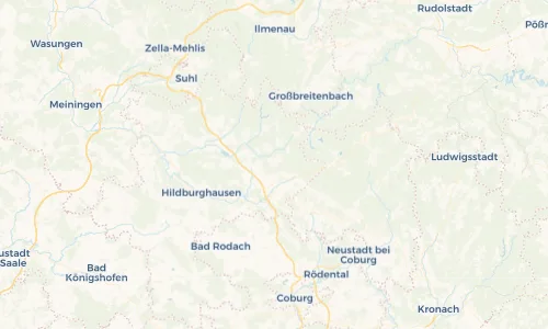 Regenradar Vorschaubild - Aktuelle Niederschläge in Hinterrod und Umgebung