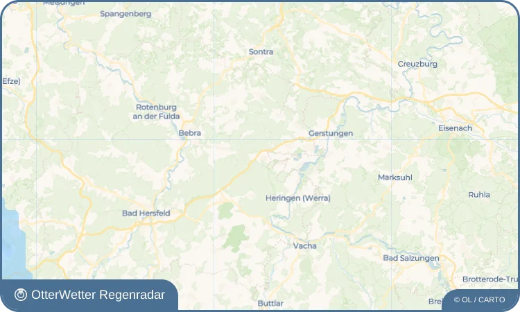 Wetter-Widget-Vorschau mit Vorhersagedaten für Hönebach