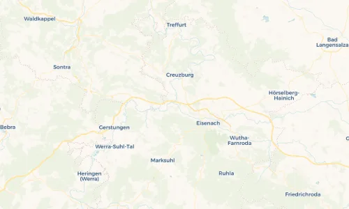 Regenradar Vorschaubild - Aktuelle Niederschläge in Hörschel und Umgebung