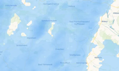 Regenradar Vorschaubild - Aktuelle Niederschläge in Holzengel und Umgebung