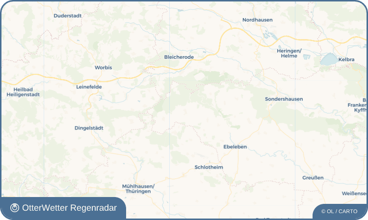 OtterWetter Regenradar-Widget Holzthaleben