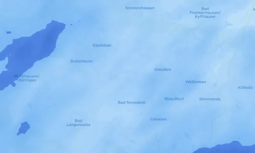 Regenradar Vorschaubild - Aktuelle Niederschläge in Hornsömmern und Umgebung