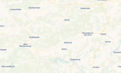 Regenradar Vorschaubild - Aktuelle Niederschläge in Hütten und Umgebung